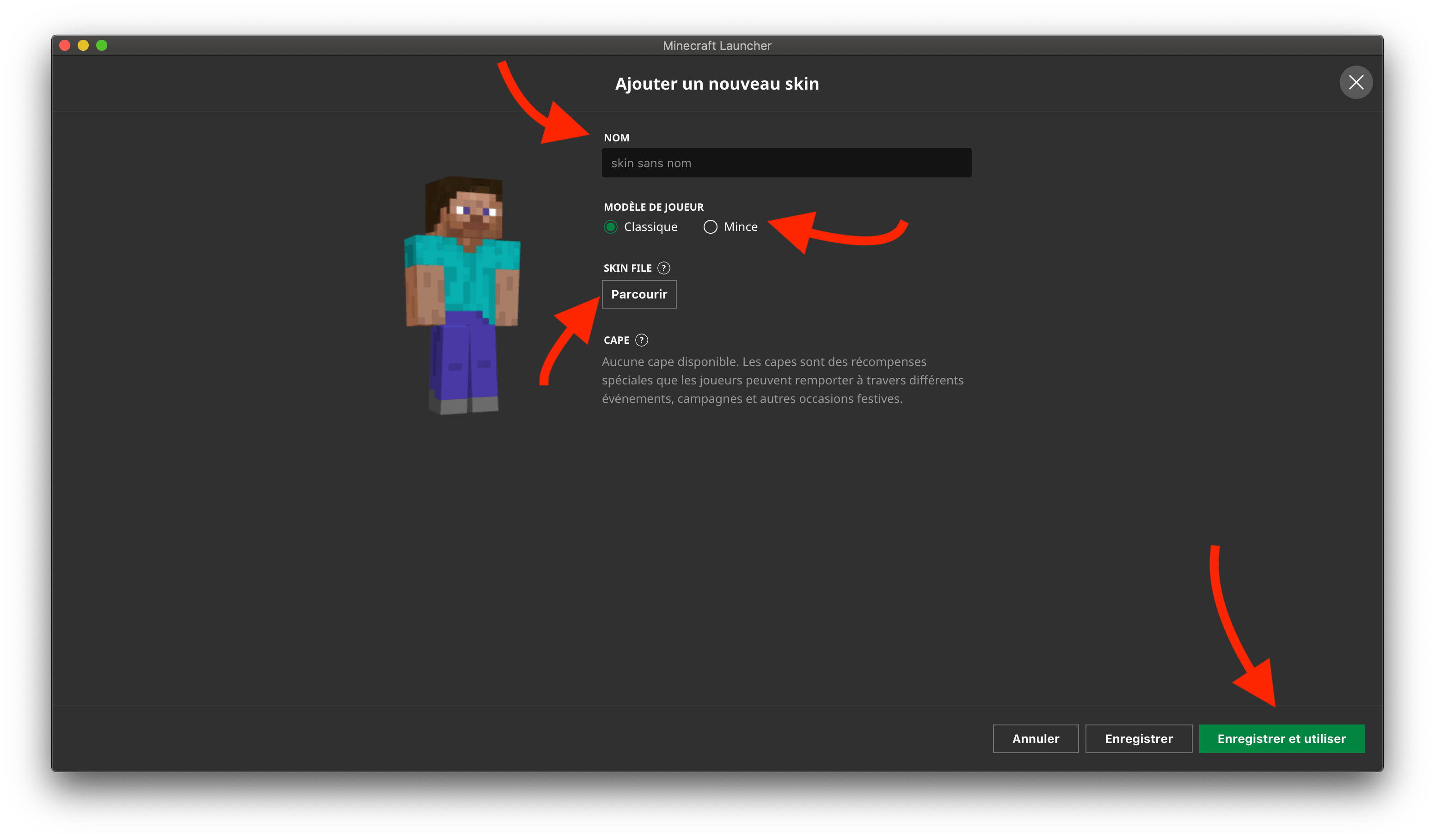 Comment Changer de Skin Minecraft ? (PC Java, W10 et Consoles) • Minecraft.fr