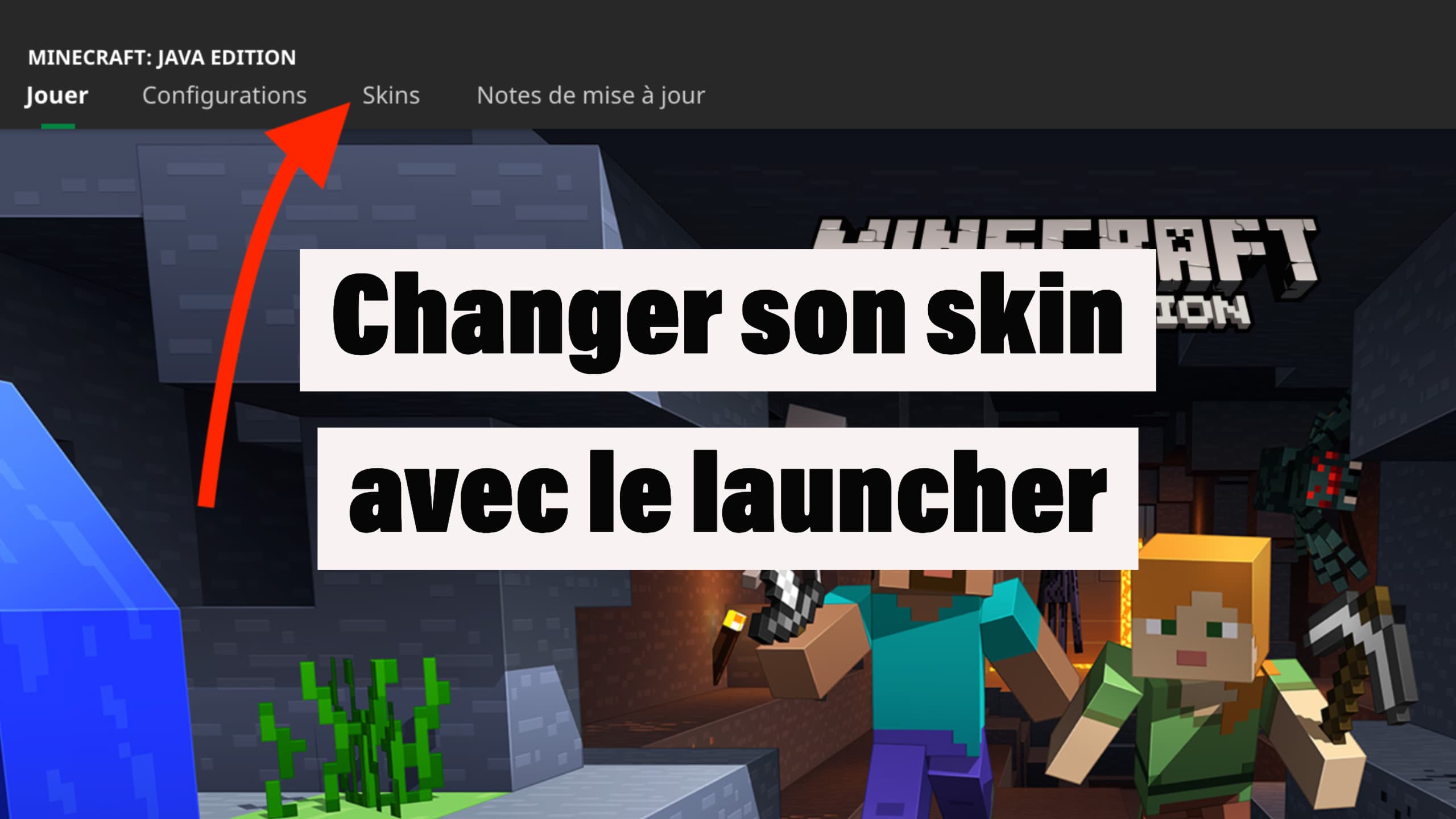 Comment changer son skin Minecraft ?