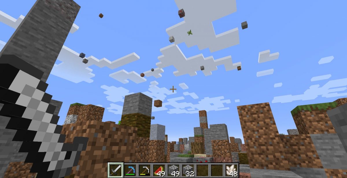 Falling Falling : Des blocs tombant du ciel !