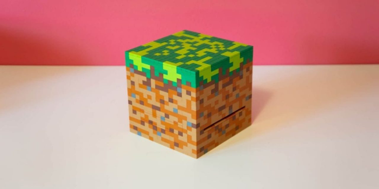 Un boitier de PC Minecraft réalisé en LEGO