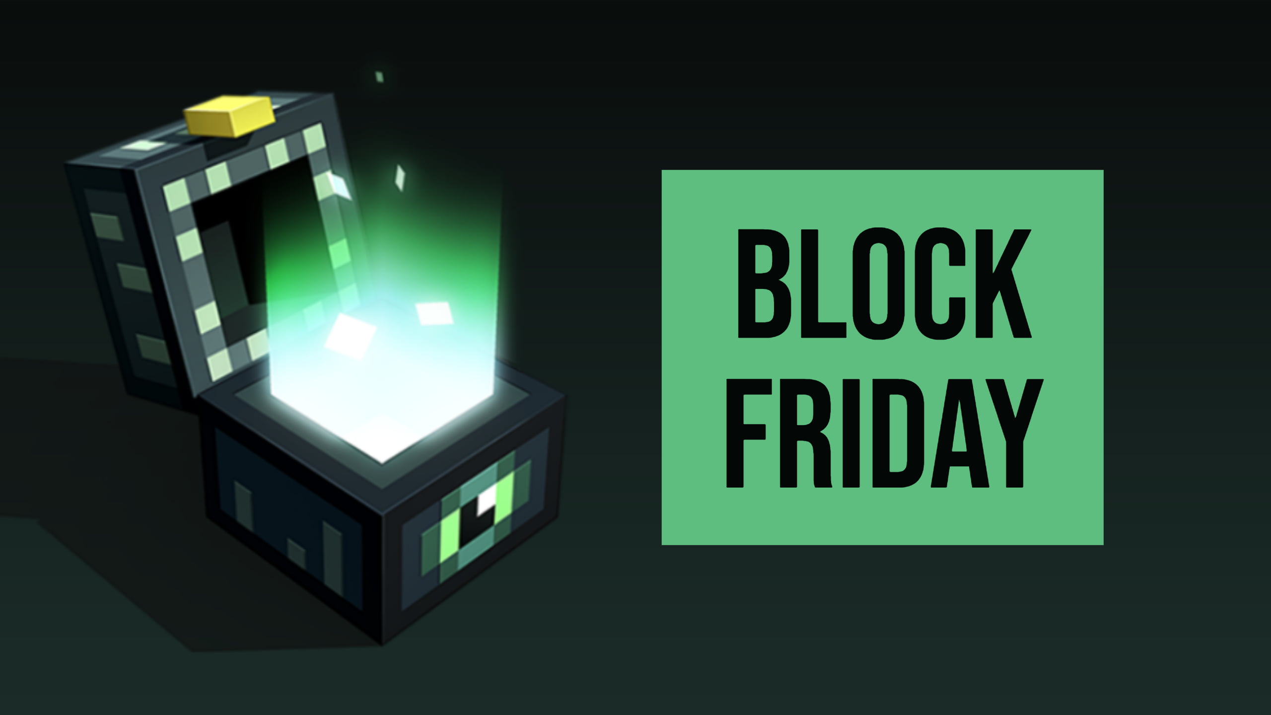 Block Friday : Le Black Friday sur le marketplace de Minecraft