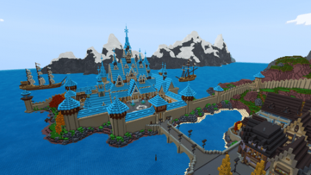 [Map] La Reine des Neiges (Frozen 2) - Bedrock - Minecraft.fr