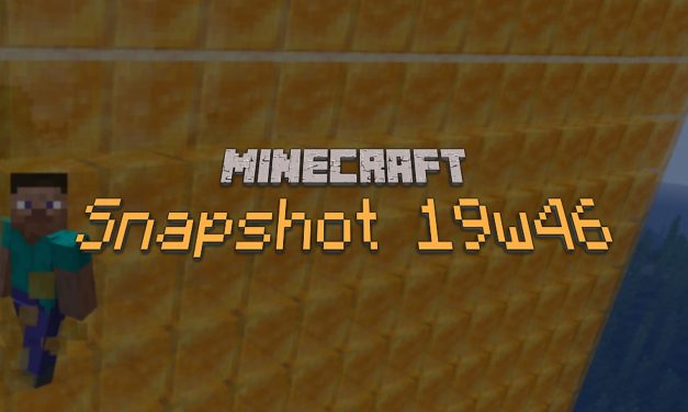 Minecraft 1.15 : Snapshot 19w46b : créatif, crash et bugs