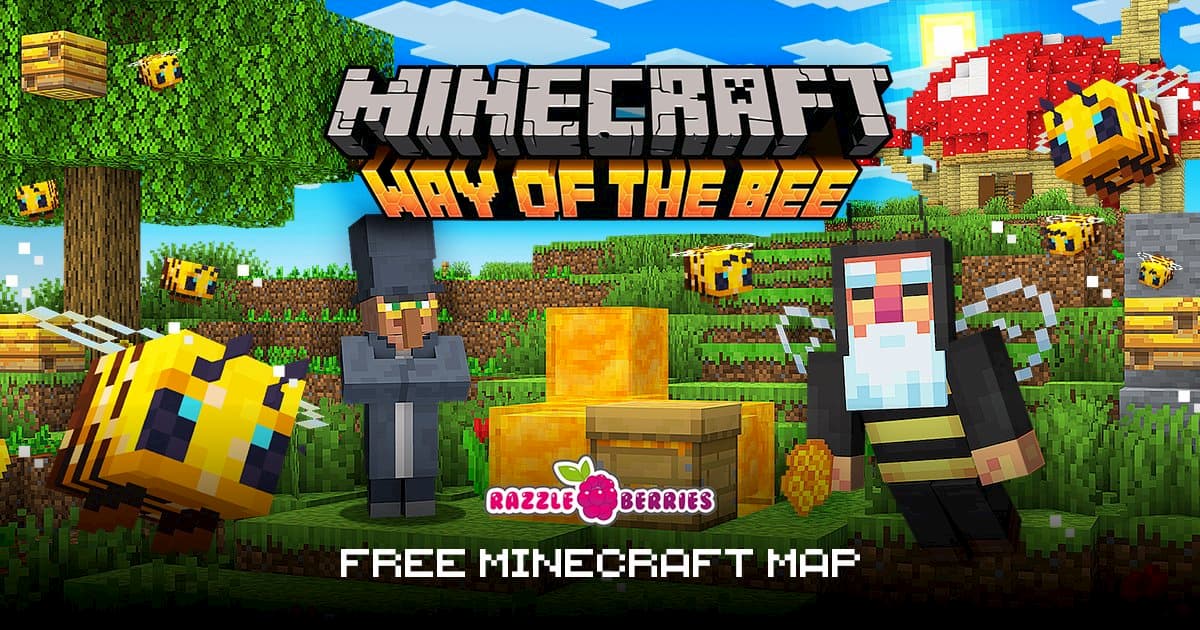 [Map] Way of the Bees - Gratuite [Bedrock]