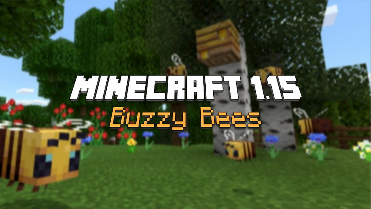 Mise à jour : Minecraft 1.15 "Buzzy Bees"