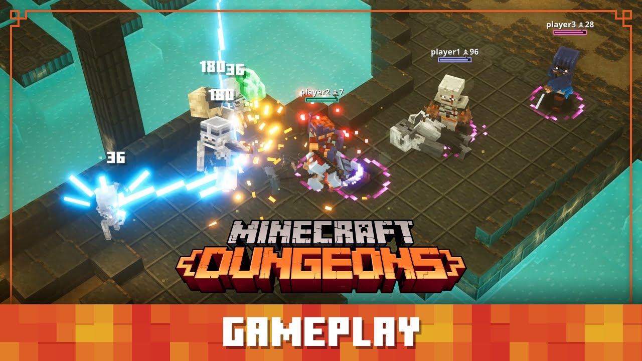 Minecraft Dungeons Diaries : Gameplay