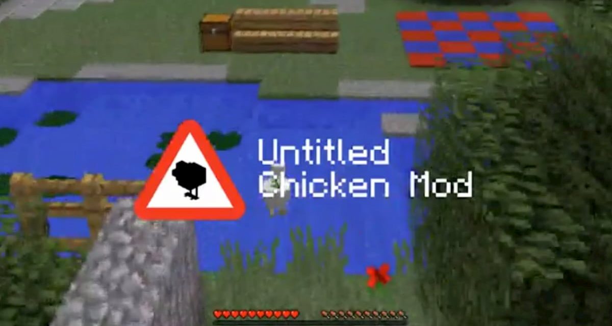 Untitled Goose Game à la sauce Minecraft : Untitled Chicken Mod