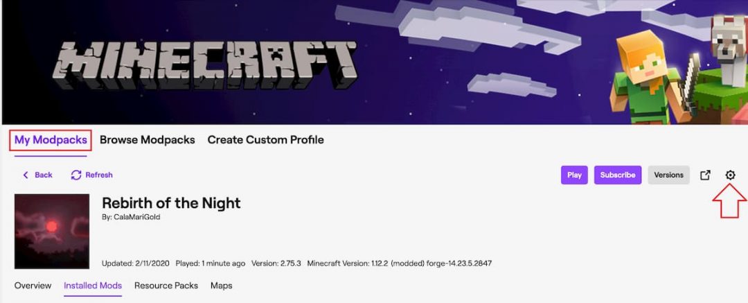 how to allocate more ram to minecraft in twitch launcher