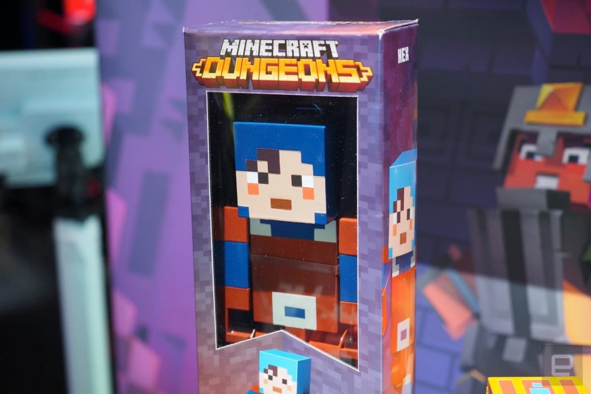 Mini figurines Minecraft Dungeons Boite