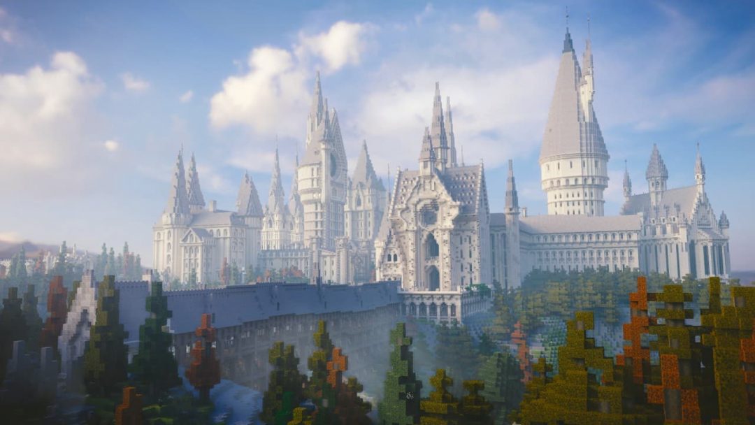 Harry Potter (Poudlard / Hogwarts) - Map Minecraft - Minecraft.fr