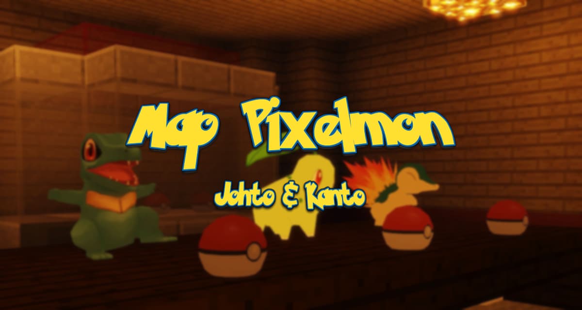 [Map]  Pixelmon Johto - Pokemon's Johto & Kanto - 1.12.2