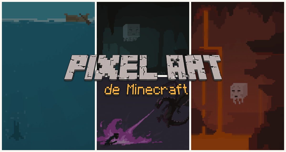 Minecraft en Pixel Art : avec interview d'un artiste !