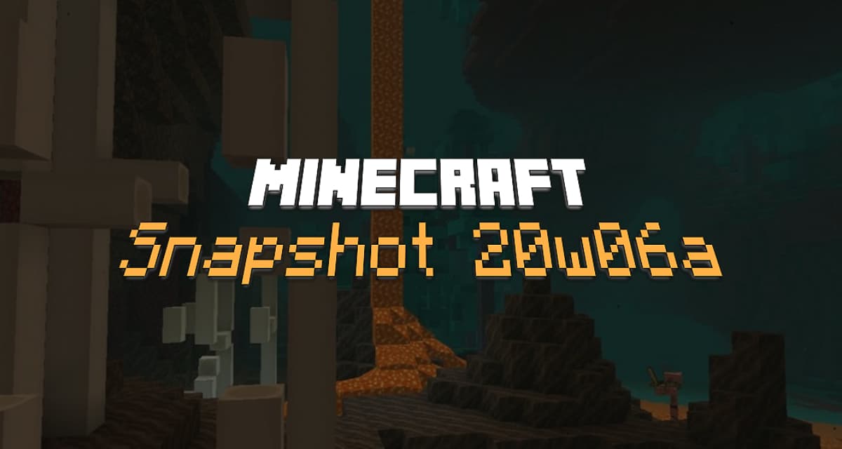 Snapshot 20w06a : Minecraft 1.16