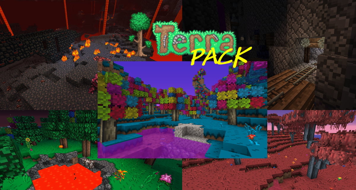 Pack De Textures Terrapack3d 1 14 1 16 Minecraft Fr