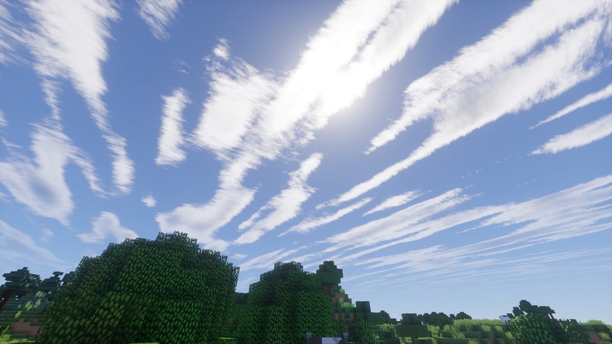 UShader : le ciel derrière les nuages