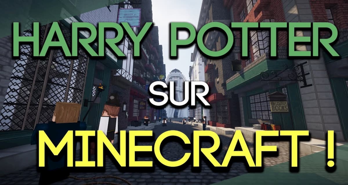 Harry Potter sur Minecraft - School of Witchcraft and Wizardy