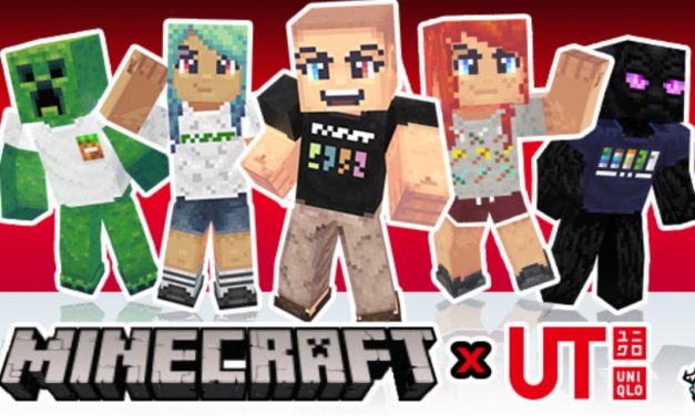Collaboration Minecraft X Uniqlo : Skins Gratuits