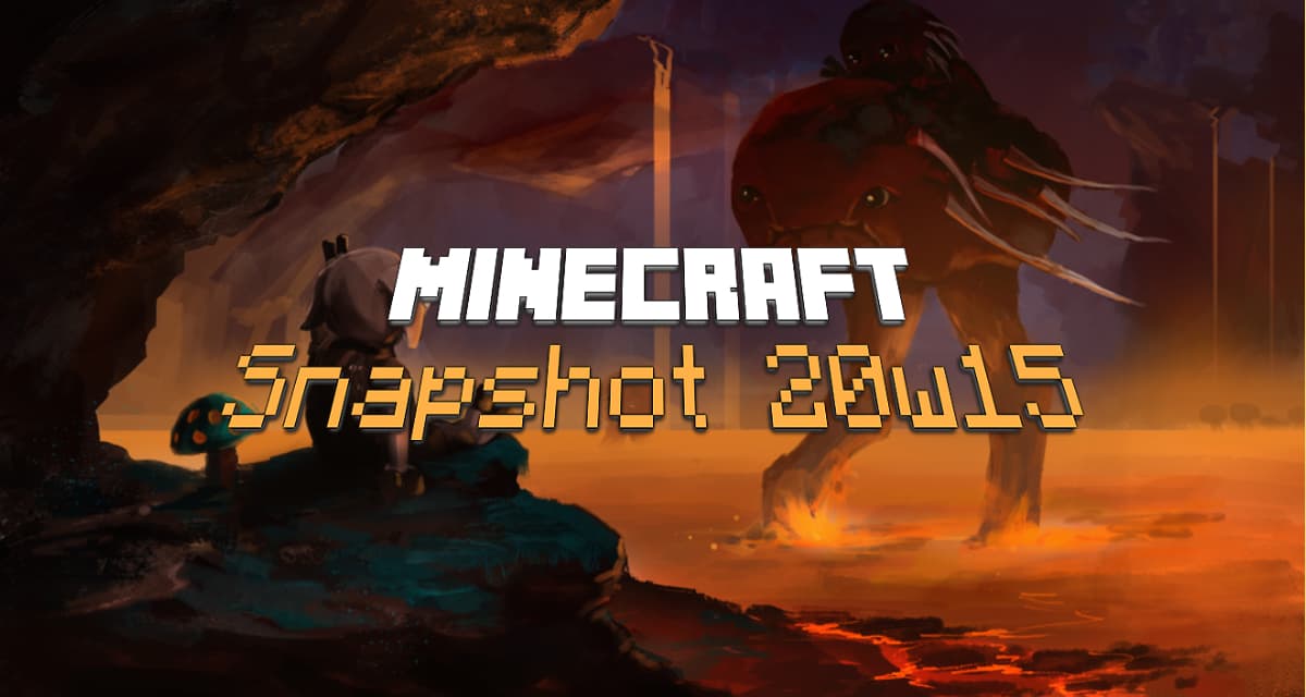 Snapshot 20w15a : Minecraft 1.16