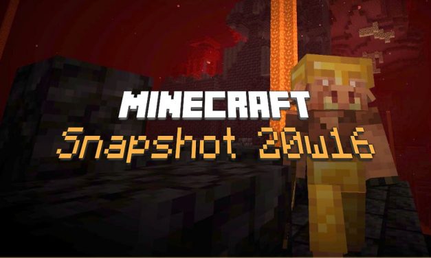 Snapshot 20w16a : Minecraft 1.16