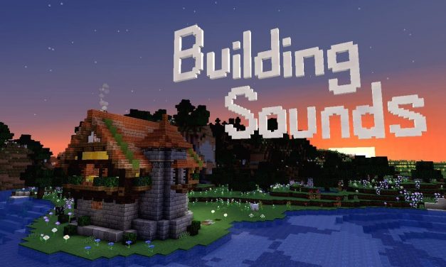 Minecraft Building Sounds : Une mélodie avec des bruitages de construction