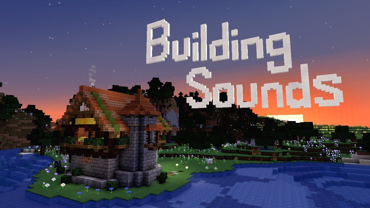 Minecraft Building Sounds : Une mélodie avec des bruitages de construction