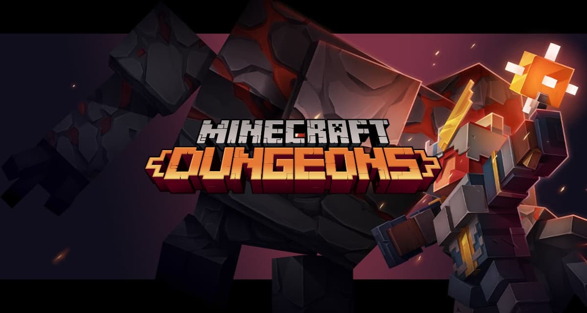 Minecraft Dungeons est disponible !