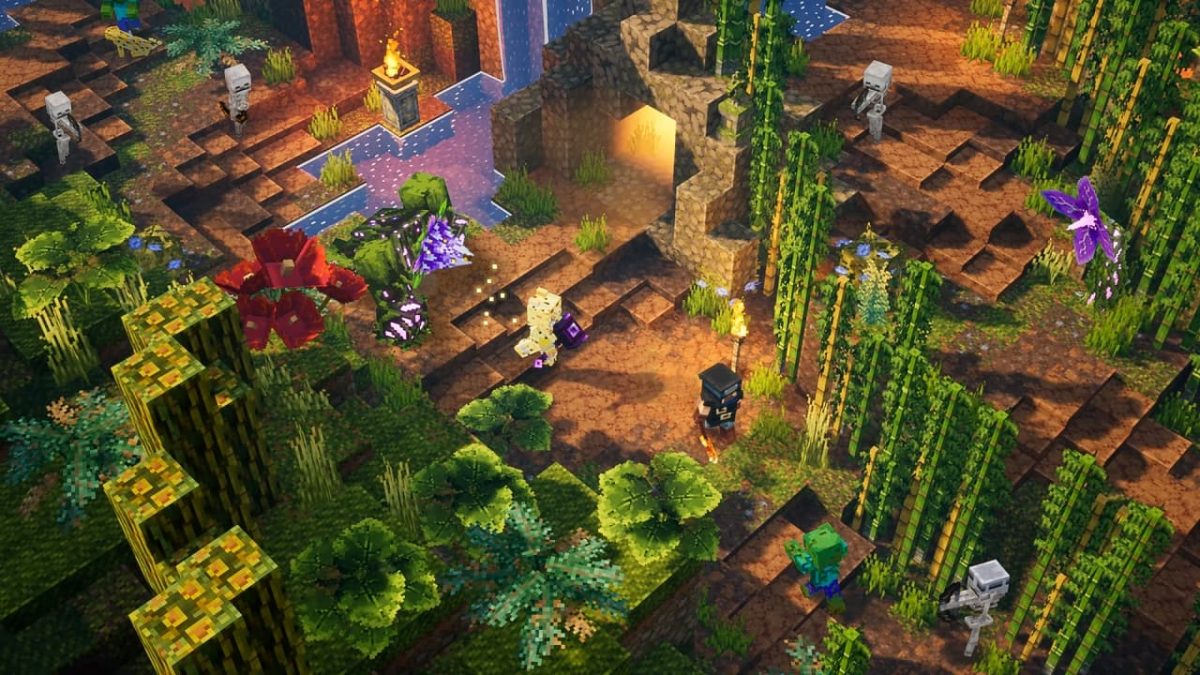 Minecraft dungeons jungle awakens DLC