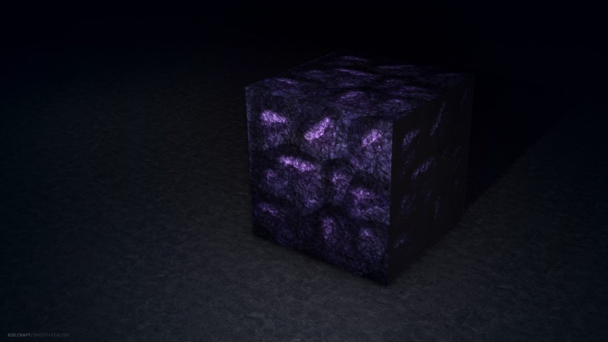 Pack de texture R3D CRAFT : obsidienne