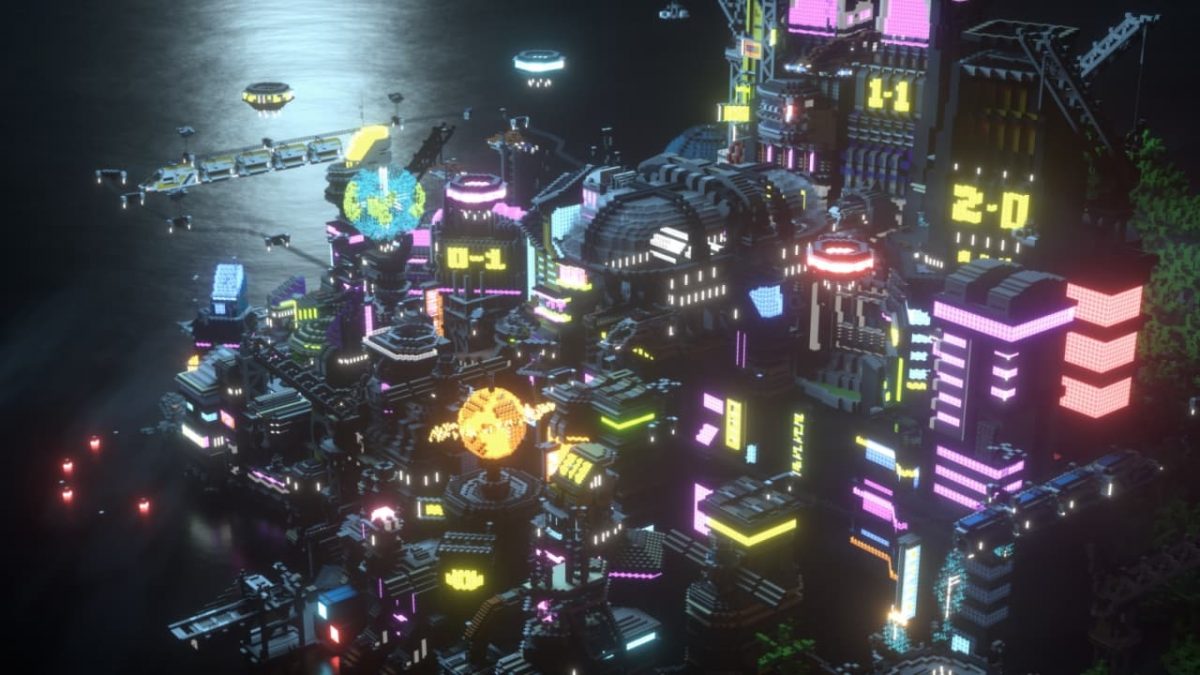 Render de Hive City par Mega