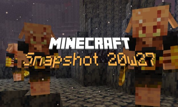 Snapshot 20w27a : Minecraft 1.16.2