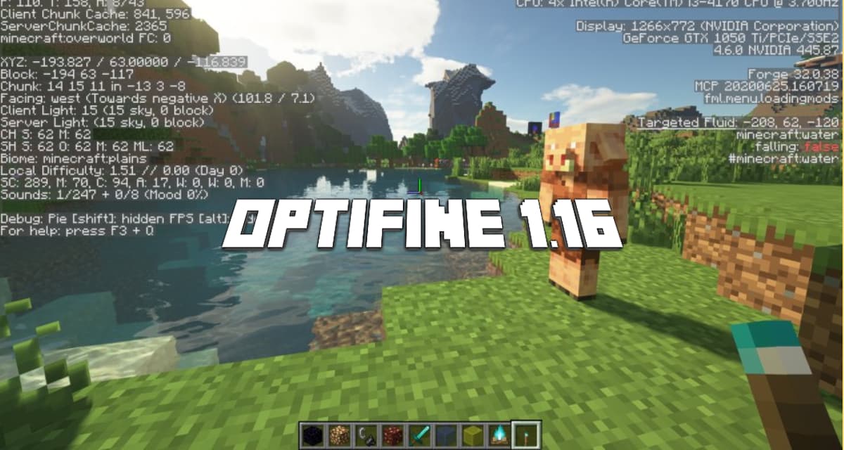 Optifine 1 7 10 A 1 16 5 1 17 Telecharger Installer Minecraft Fr