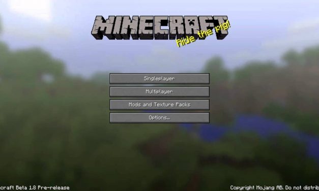Parcourez le seed utilisé dans l’écran d’accueil de Minecraft