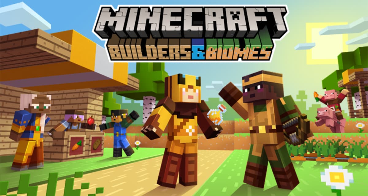 Minecraft - Builders & Biomes - Farmer’s Market Extension