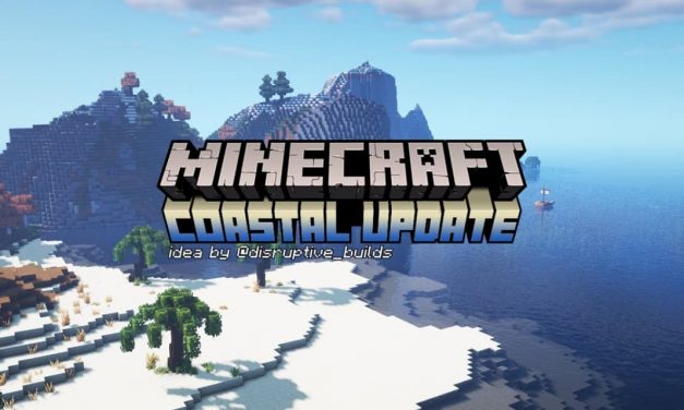 Le trailer d’une hypothétique mise à jour des côtes et du littoral de Minecraft