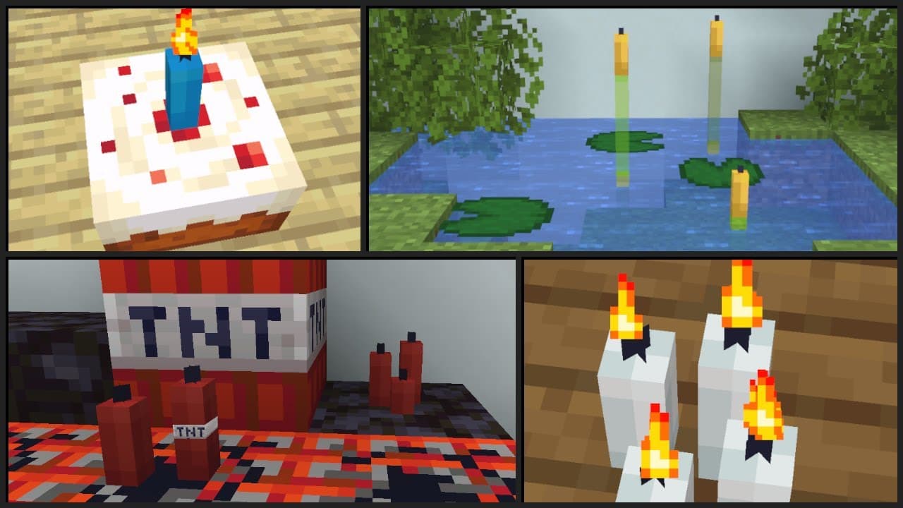 10 astuces d'utilisation des bougies pour vos constructions dans Minecraft
