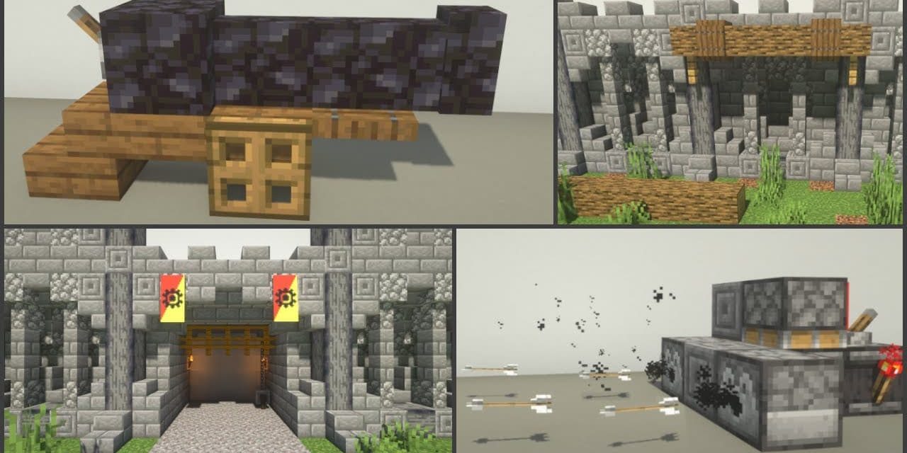 25 astuces de build / décoration de château dans Minecraft
