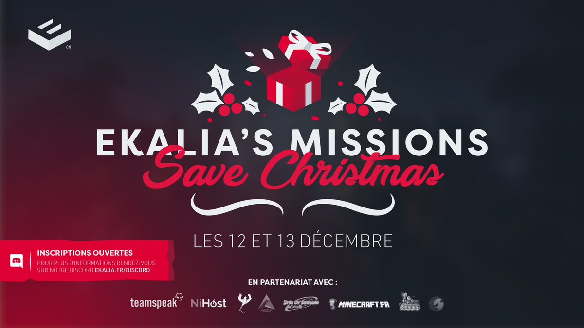 Ekalia's Missions : Save Christmas - Inscrivez-vous !
