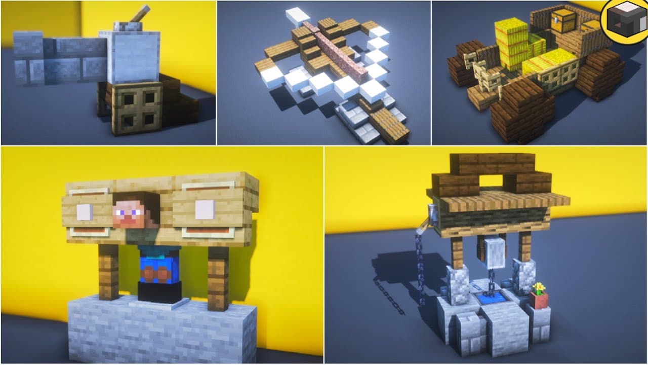 15 astuces de build / construction de type médiéval dans Minecraft