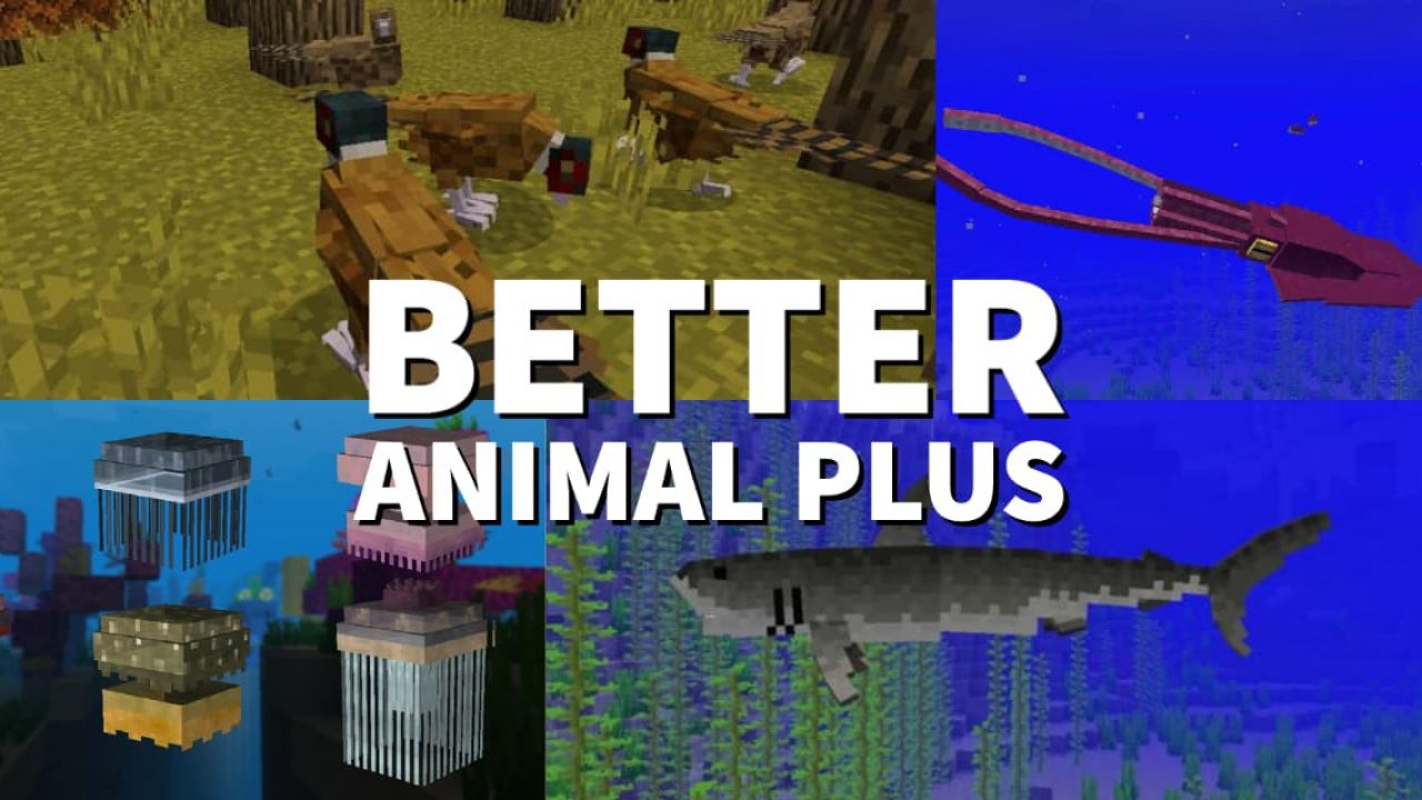 Mod Better Animals Plus 1 12 2 1 18 1 Minecraft Fr