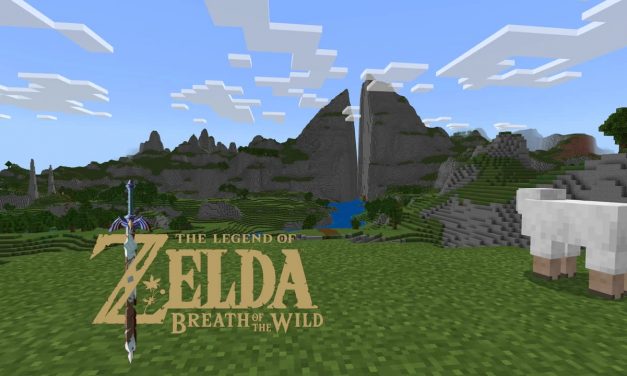 La map de Zelda Breath Of The Wild (Hyrule) dans Minecraft