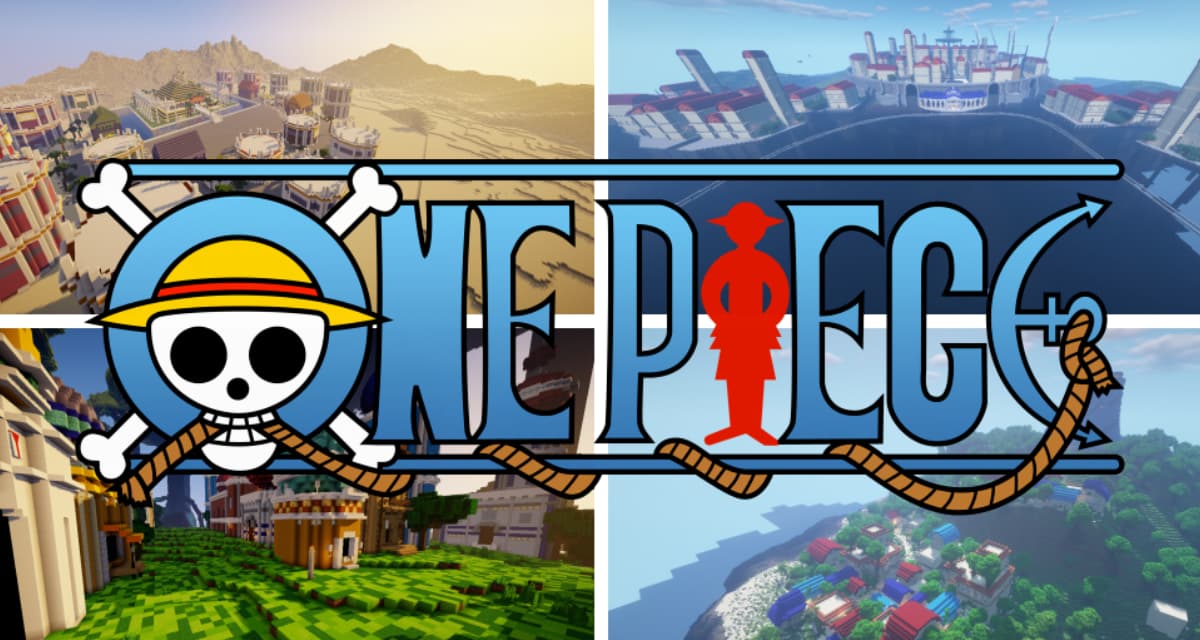 Le monde de One Piece – Map Minecraft – 1.7 / 1.14 / 1.15