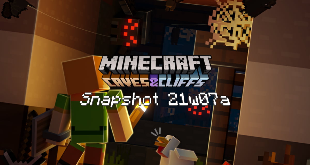 Snapshot 21w07a – Minecraft 1.17 : nouveau design pour le minerai et nouvelle roche