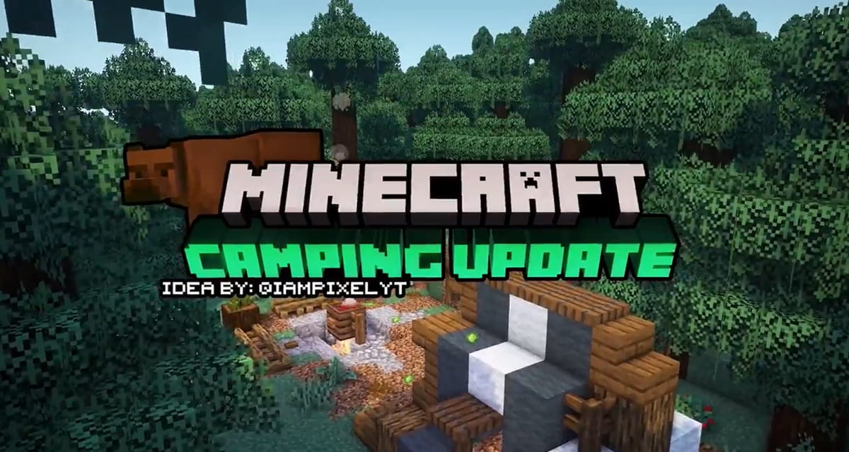 Une mise à jour “Camping” pour Minecraft ?