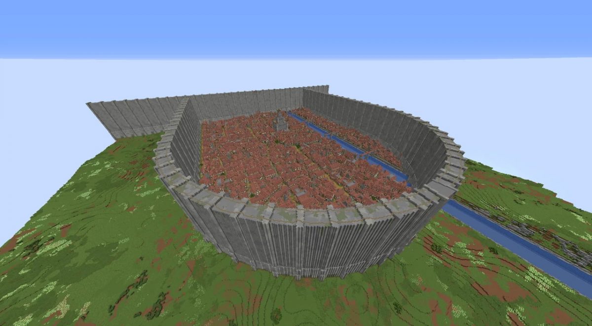 SNK Attack Titan (1.16.4) Minecraft Map