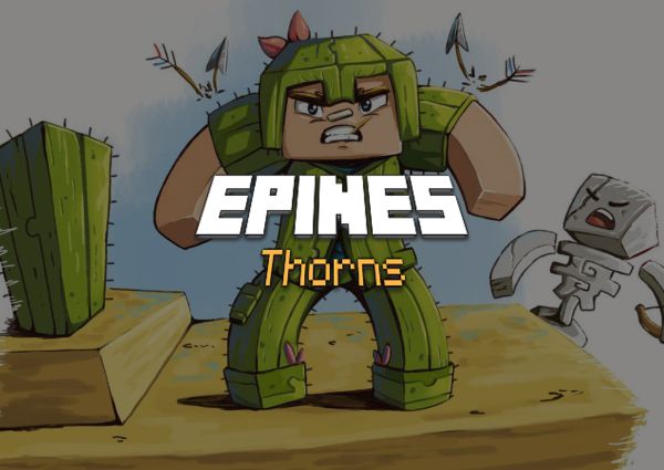 Épines / Thorns – Enchantement Minecraft