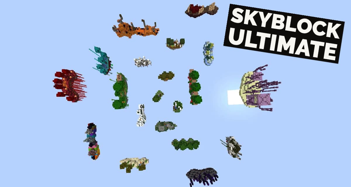 skyblock ultimate map minecraft