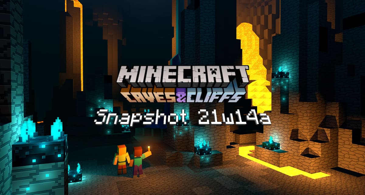 Snapshot 21w14a – Minecraft 1.17 : nouveau minerai brut