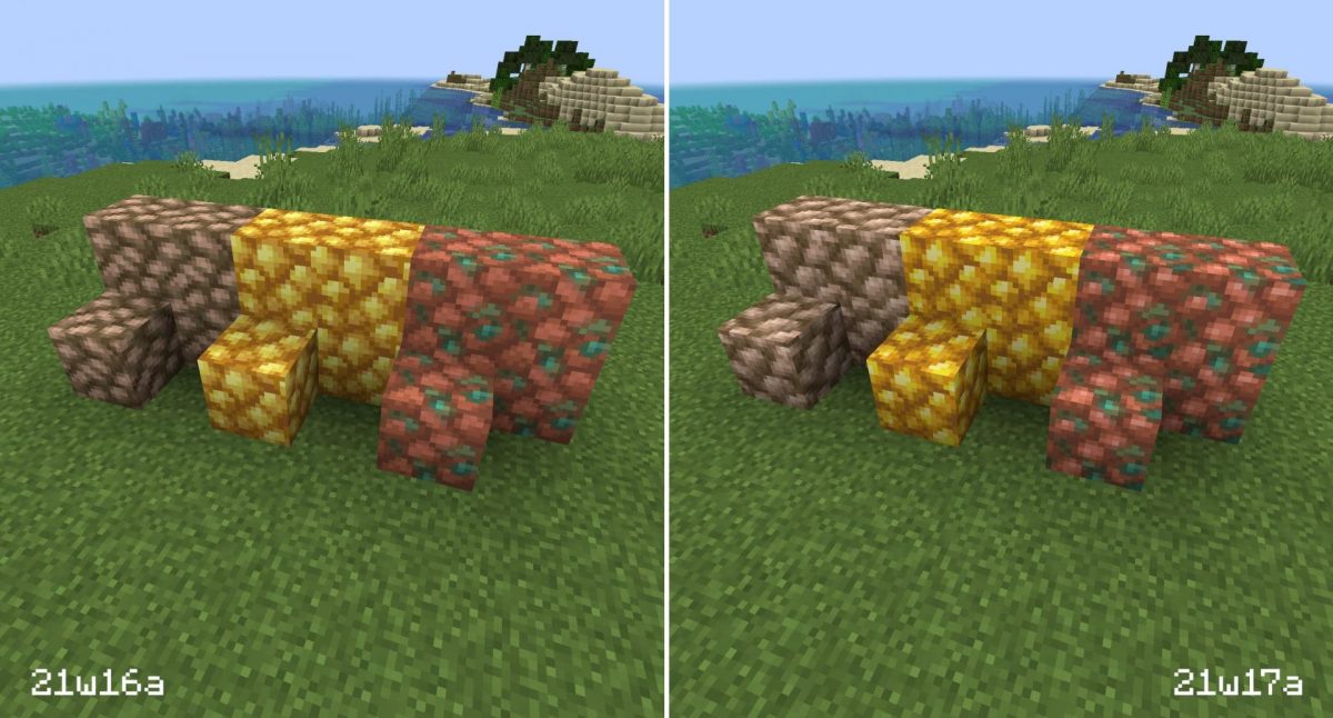 Nouvelles textures des minerais bruts