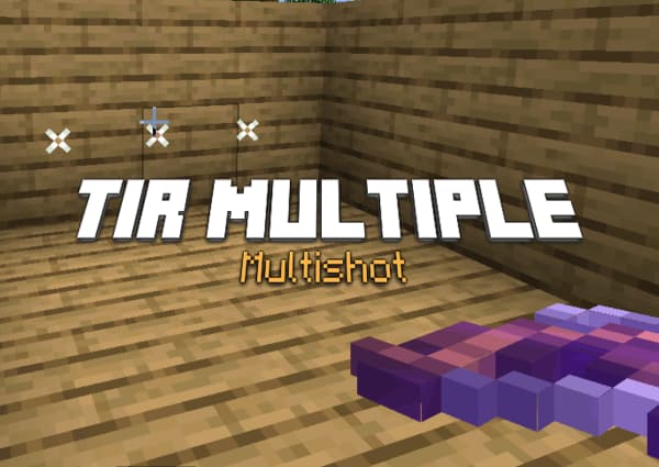 Tir multiple / Multishot – Enchantement Minecraft