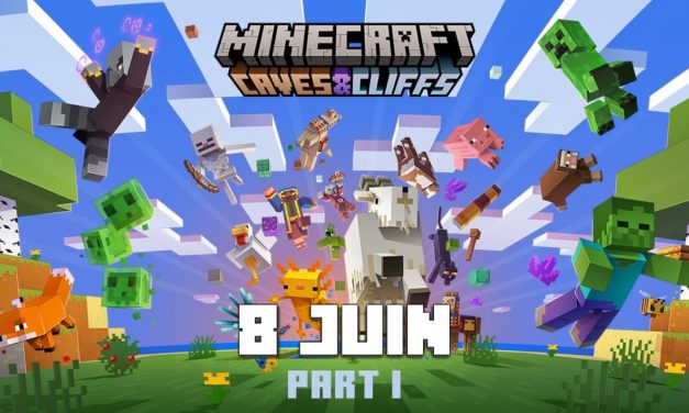 Minecraft 1.17 « Caves and Cliffs Update » sortira le 8 juin 2021